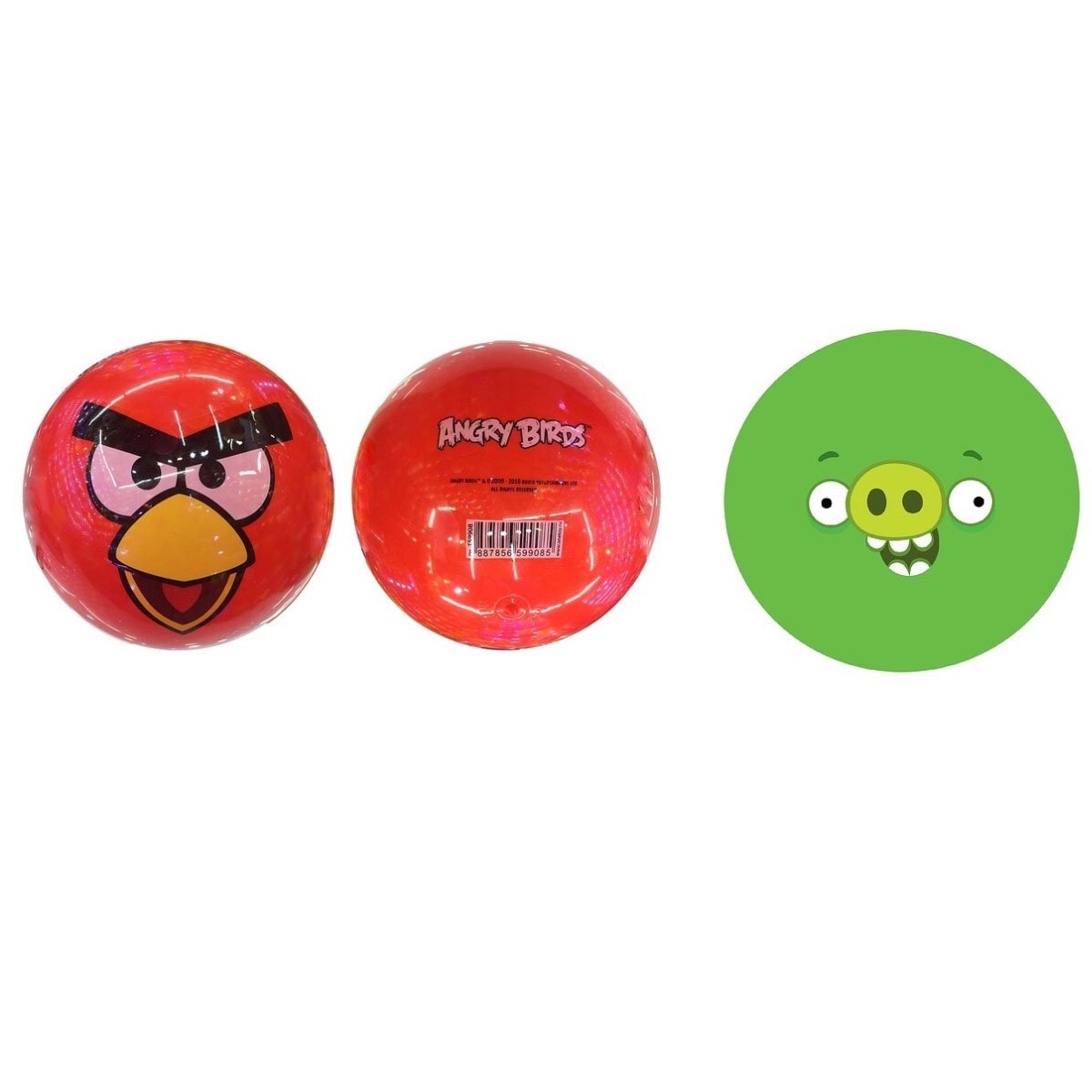 Детский мяч 1toy angry birds, пвх, 23 см, 70 г, деколь, т59908 Т59908  купить по низкой цене в интернет-магазине МаМаМа.РФ